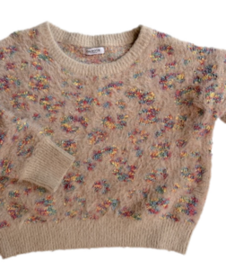 Okboth DELICIOUS cropped sweater, super soft, not itchy.  Size M
